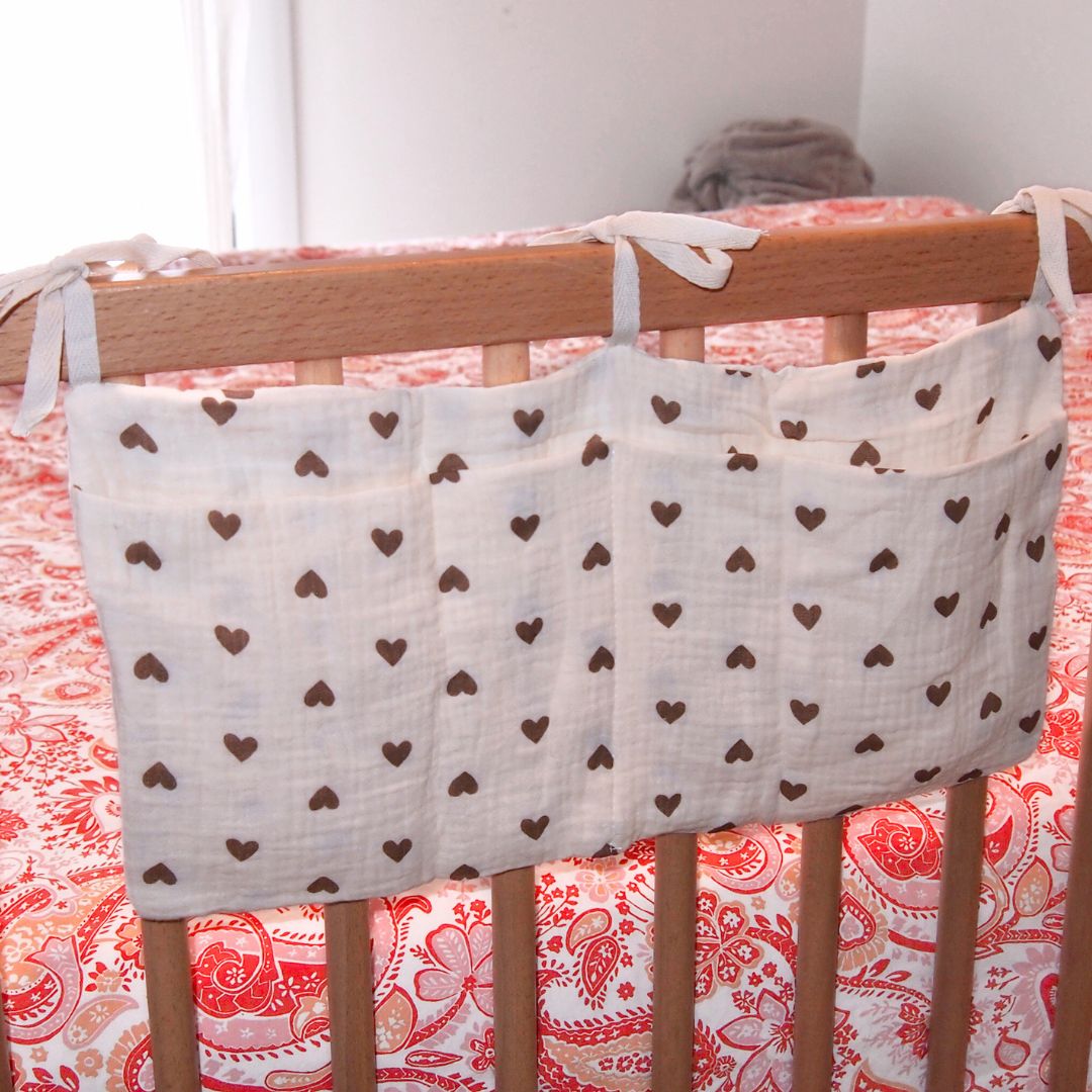 Windelorganizer – Aufbewahrung für Babybetten