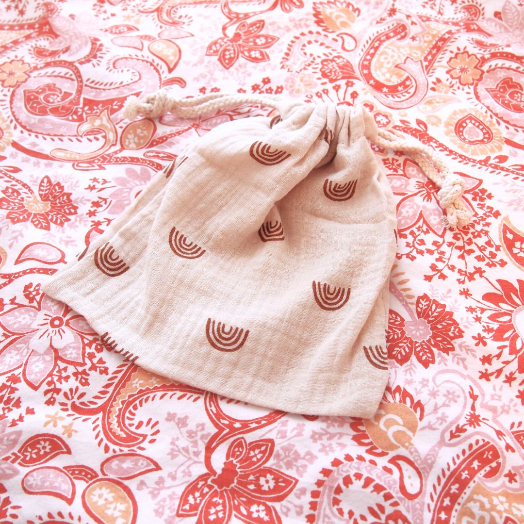 Mini Pochette en Coton