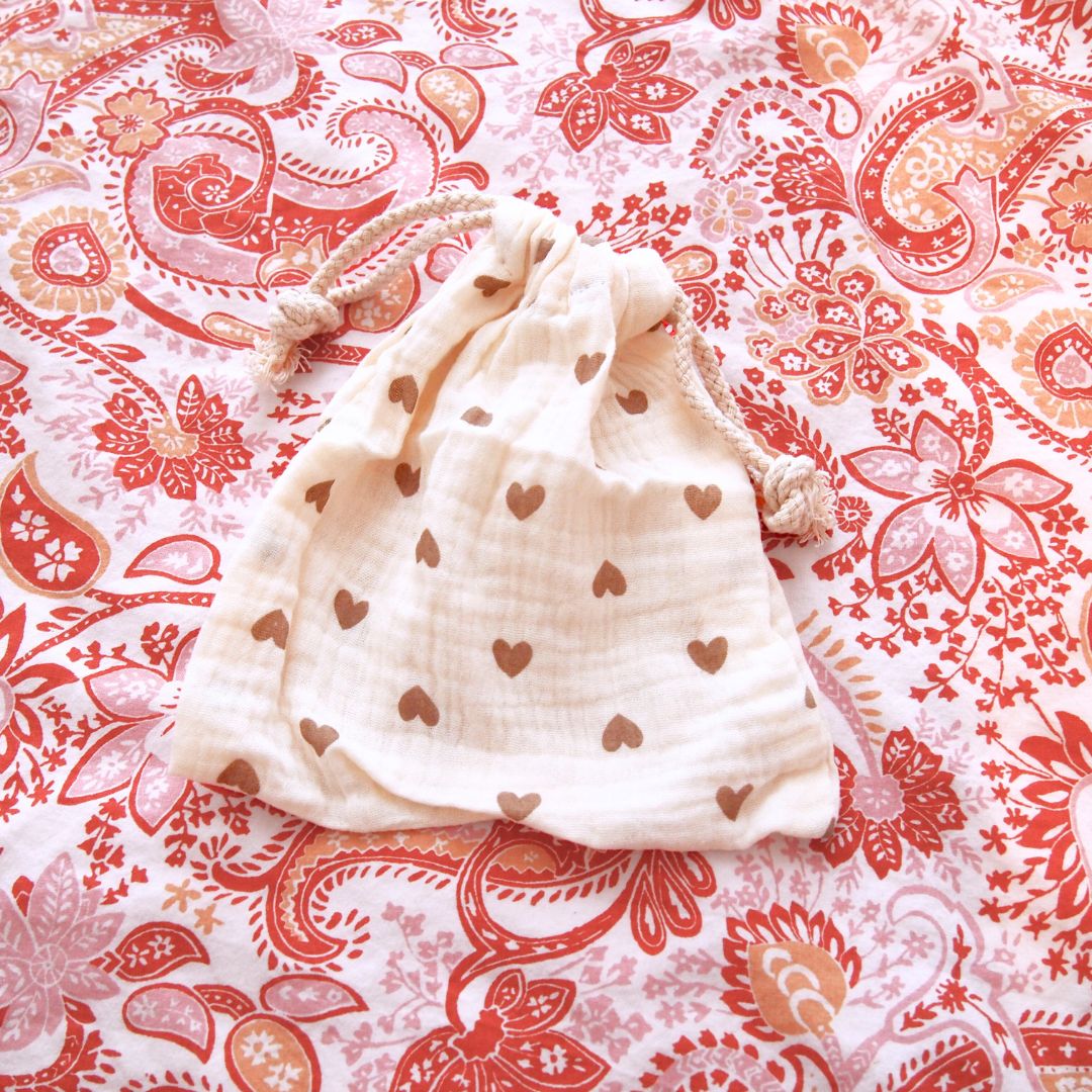 Mini Pochette en Coton
