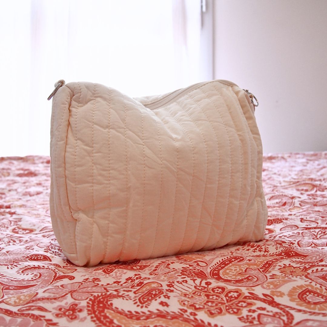 Teddy Bear Pouch with Stroller Clips